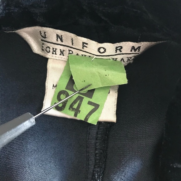 JOHN PAUL RICHARD M Uniform Vintage Black Velvet Blazer  Jacket Size Medium - Picture 12 of 16